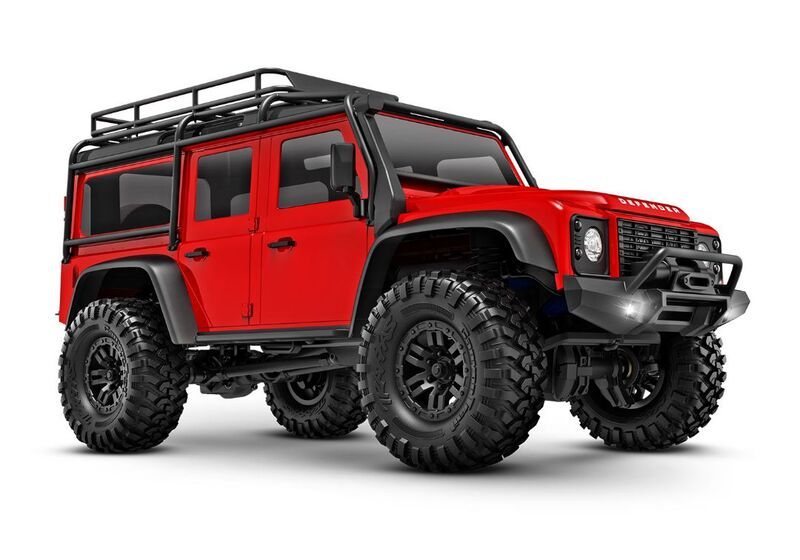 Traxxas TRX-4M Land Rover Defender 1/18 RTR Trail Truck - Red