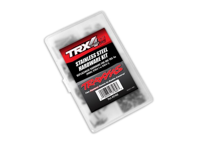 Traxxas Hardware Kit, Stainless Steel, Complete