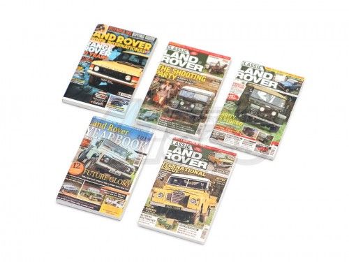 WOOW RC Scale Accessories - 1/10 Off Road Car Magazine (5 Pcs)