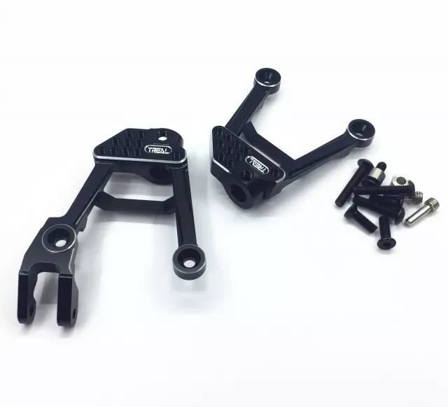 Treal Alloy Front Shock Tower for Axial 1/10 SCX10 II - Black