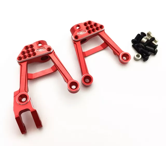 Treal Alloy Front Shock Tower for Axial 1/10 SCX10 II - Red