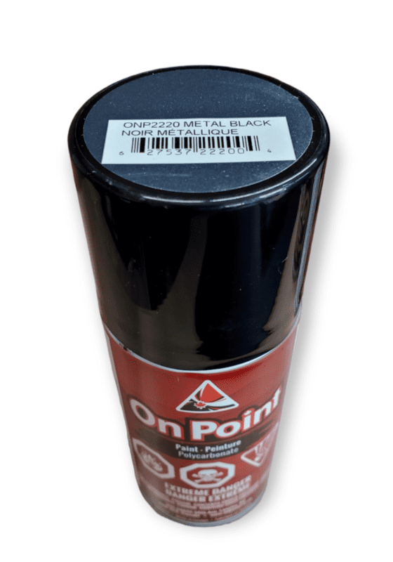 On Point 150ml RC Spray Paint - Metallic Black