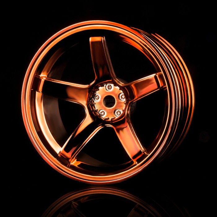 MST 5 Spokes Wheel (+8) (4) Copper
