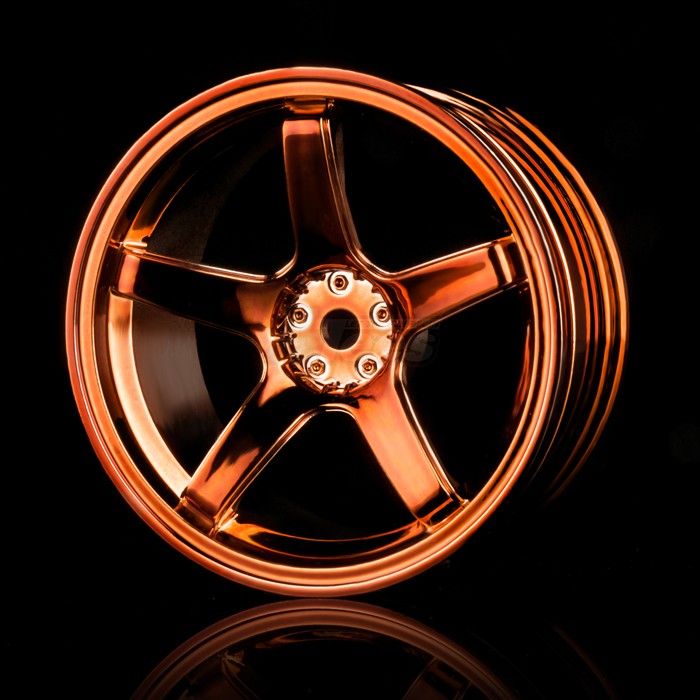 MST 5 Spokes Wheel (+5) (4) Copper