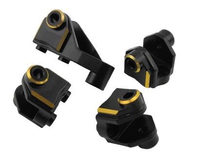 Hobby Details Traxxas TRX-4 Brass Axle Mount Set(Complete)-Black