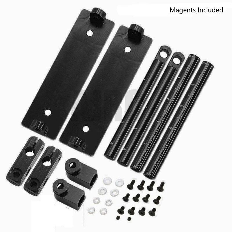 1 Set Alloy Magnetic Stealth Invisible Body Post Mount For 1:10 RC Vehicles