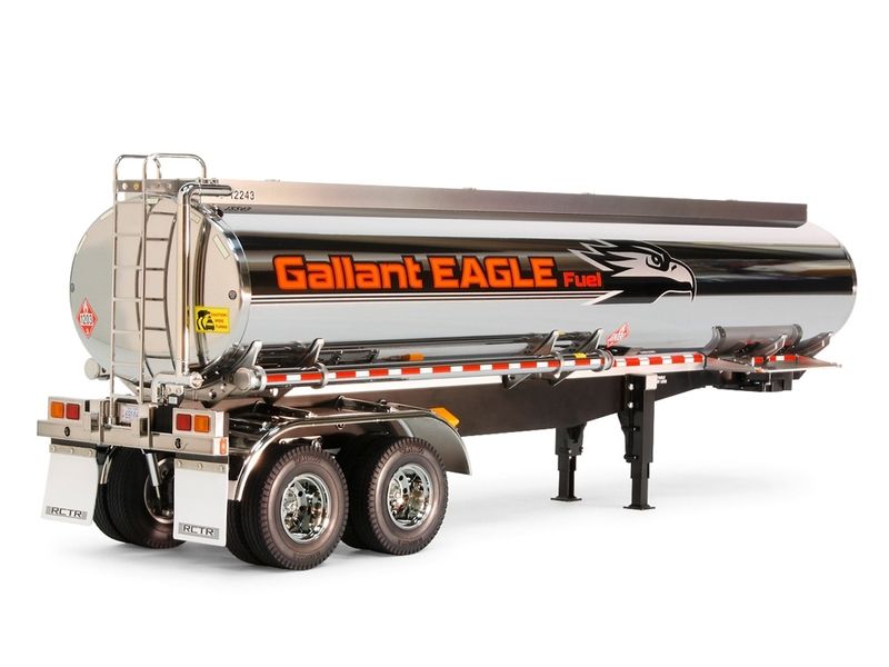 Fuel Tank Trailer:1/14 Semi Truck