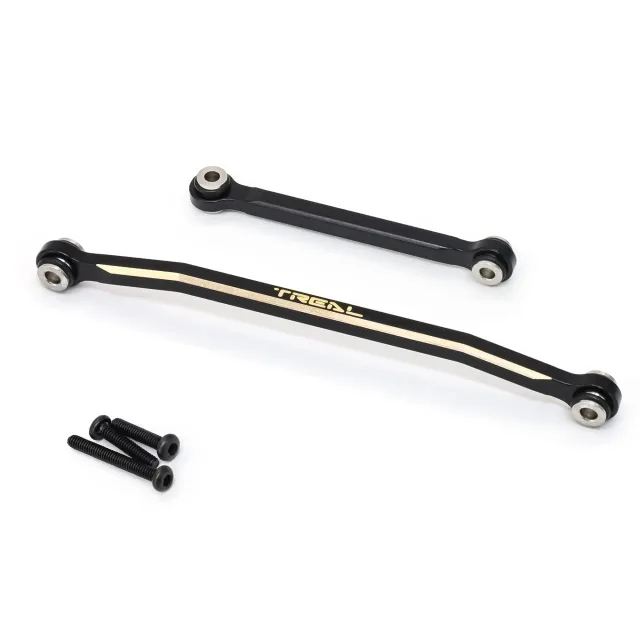 TREAL Brass Steering Links Steering Rod Tie Linkages Set for FMS FCX24