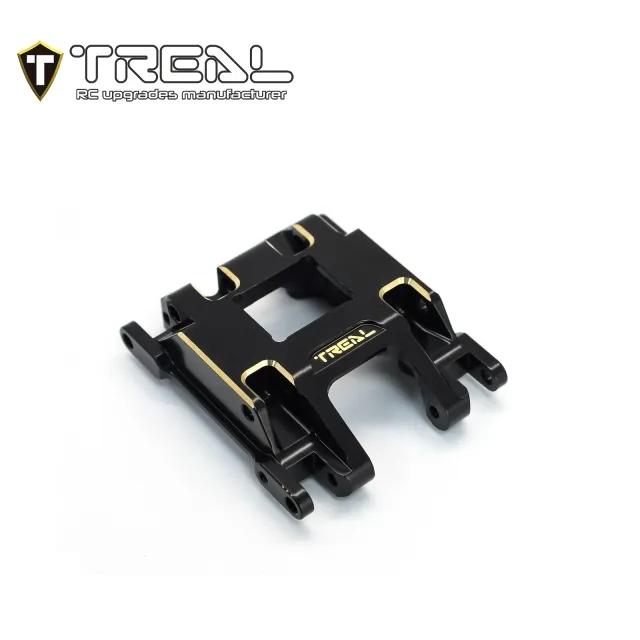 TREAL Brass Center Skid Plate CNC Machined Upgrades for 1/18 TRX4M