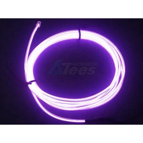 Purple EL Flex Wire Light 1.5M