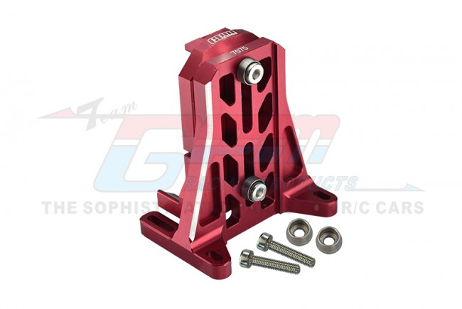 GPM Racing Aluminium 7075-T6 Motor Fixing Mount (78086-4) Red for Traxxas XRT