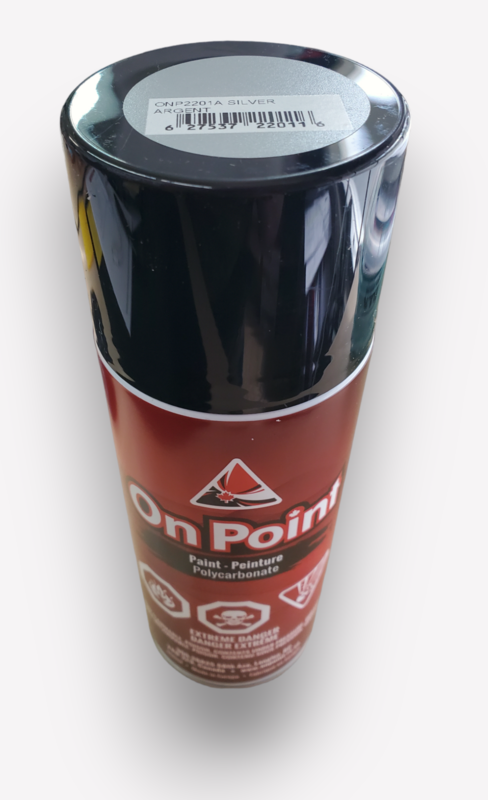 On Point 400ml RC Spray Paint - Silver