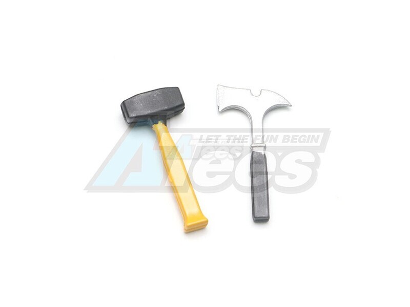 Team C Scale Accessories Axe / Hammer - Printed