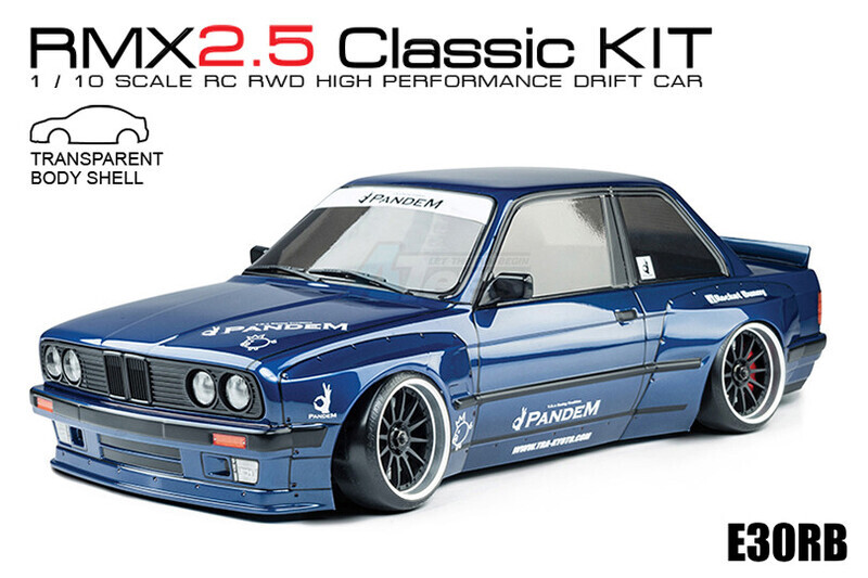 MST RMX 2.5 1/10 Scale RWD Classic Kit with Clear E30RB Body