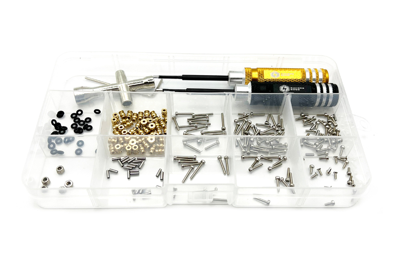 Stainless Steel Screw Set and Machined Tools Set for Axial SCX24