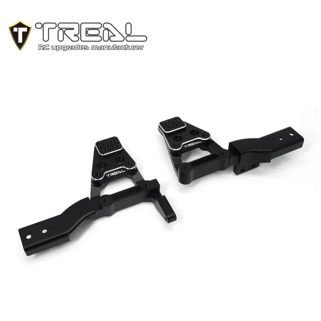 TREAL Aluminum 7075 Front Shock Towers (L&R) for Redcat GEN9 - Black