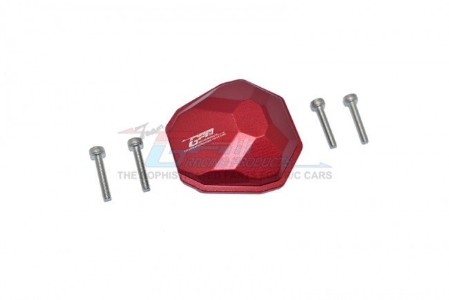 AXIAL RBX10 RYFT Aluminum Front/Rear Gearbox Cover - 5pc set - Red