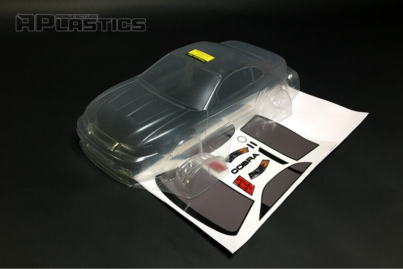 FORD MUSTANG COBRA BODY – (CLEAR)