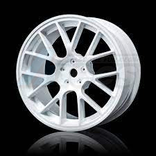 MST M Black RE wheel 24.5mm (+5) (4) White