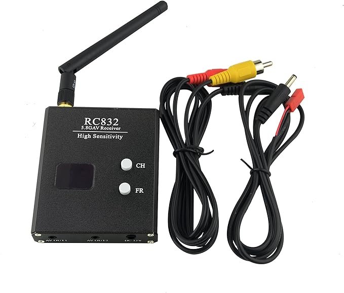 WR832 5.8GHz 40CH Wireless FPV Receiver for Racing Drone and Multicopter