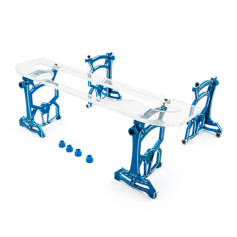 UNIVERSAL SET UP SYSTEM VER.3 FOR 1/10 ON ROAD - BLUE