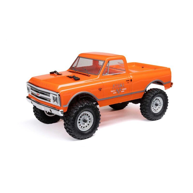 1/24 SCX24 1967 Chevrolet C10 4WD Brushed Truck RTR, Orange
