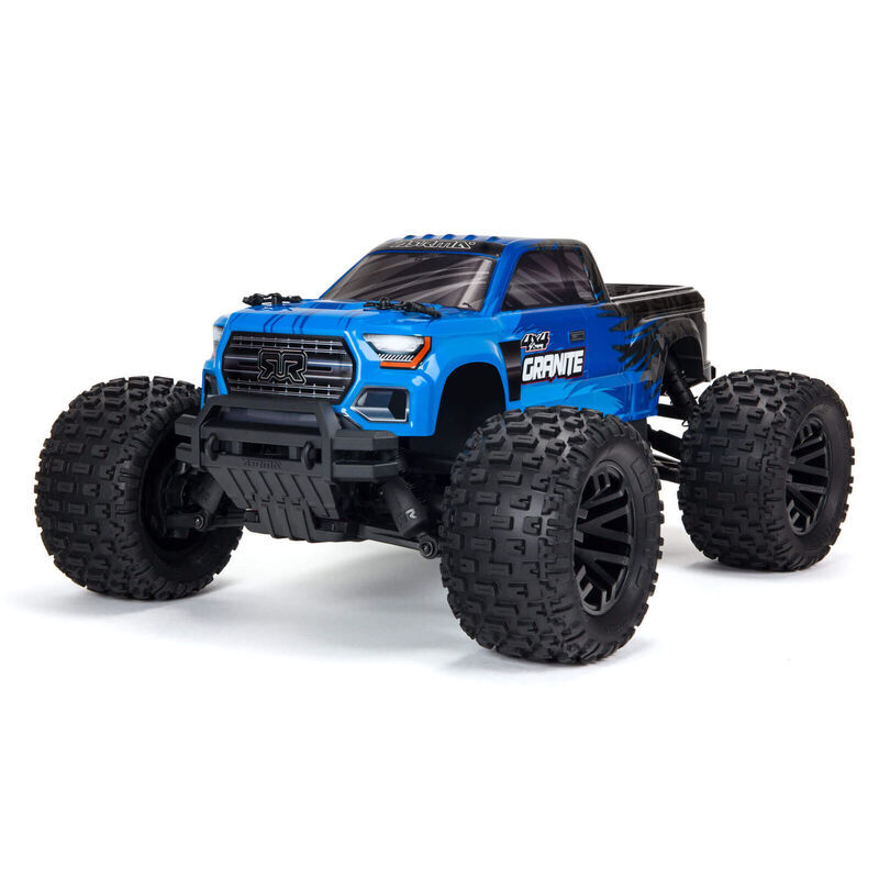 1/10 GRANITE 4X4 MEGA 550 Brushed Monster Truck RTR, Blue