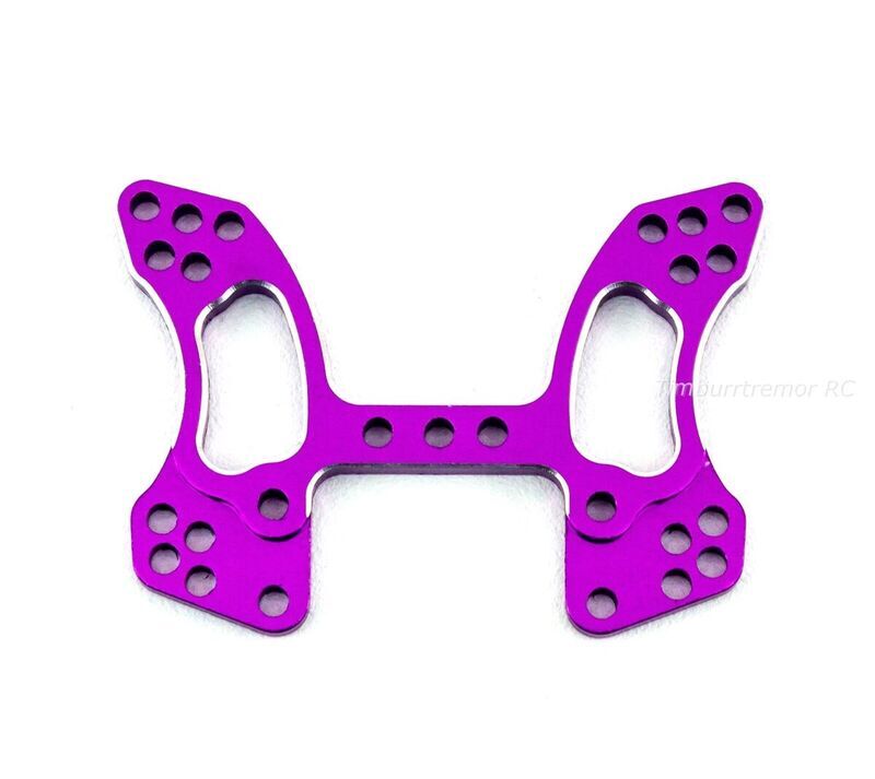 Machined Aluminum Front Shock Tower (1pc)(Purple)