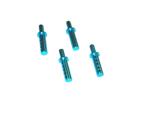 Aluminum body post (4pcs)(blue)