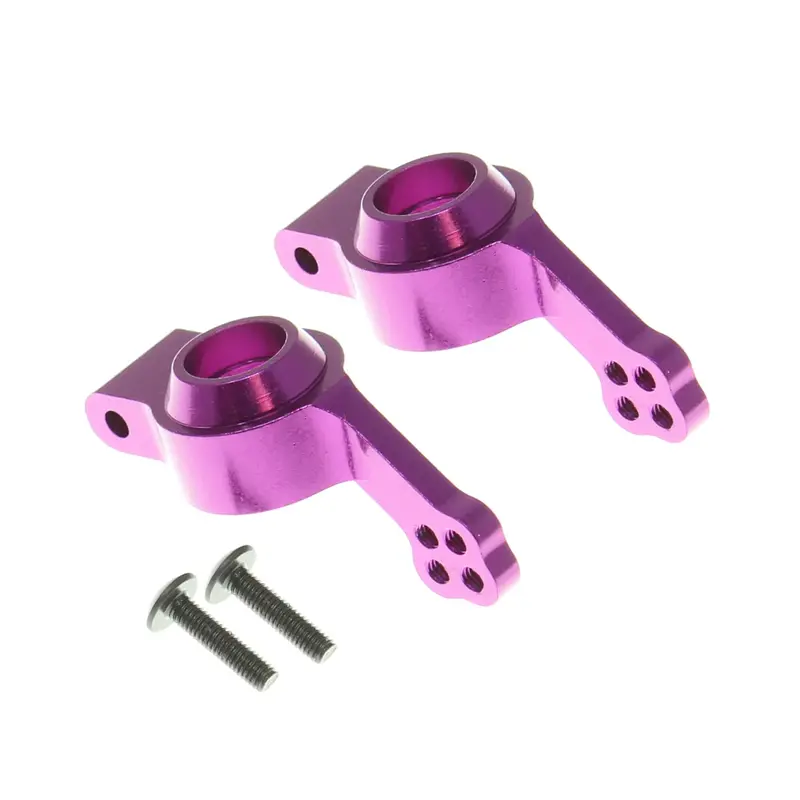 Aluminum Rear Hub Carrier (Purple) (2pcs)