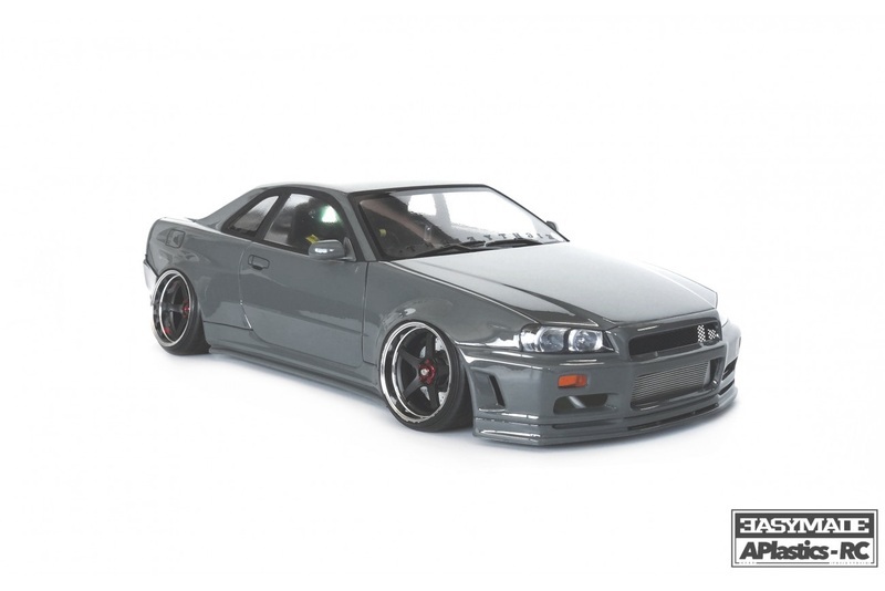 Aplastics – Nissan R34 GTR Skyline Body – (Clear)