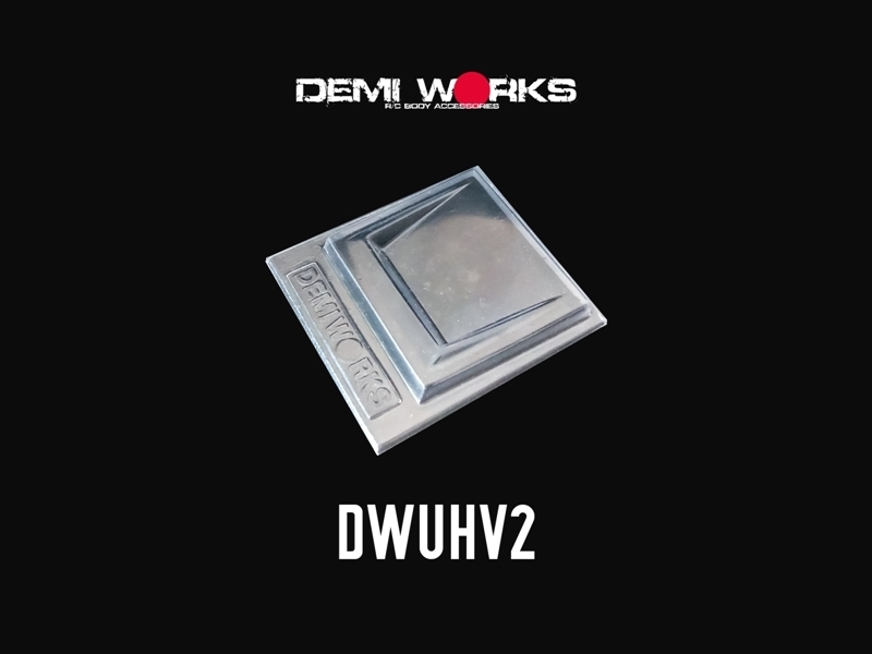 Demi Works – Universal Hood Vent Type2 – (Clear)