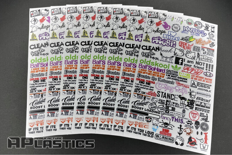 Aplastics – Sticker Sheet 8