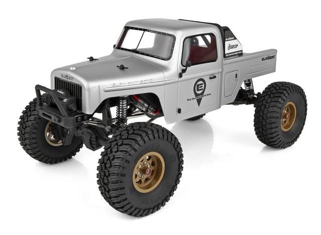 Element RC Enduro Trail Truck, Ecto Portal Gray RTR, LiPo Combo