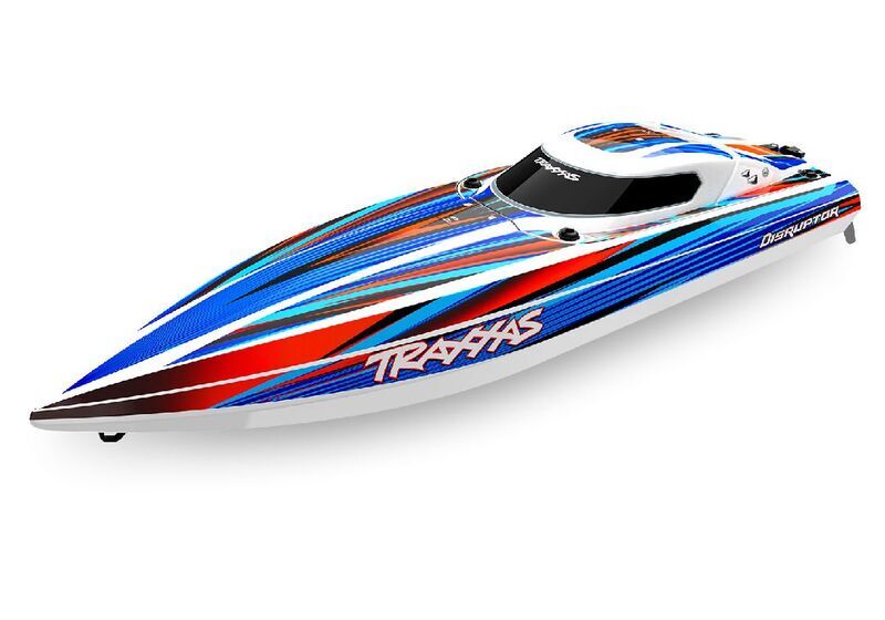 Traxxas Disruptor High-Performance Boat, 4S VXL - Blue