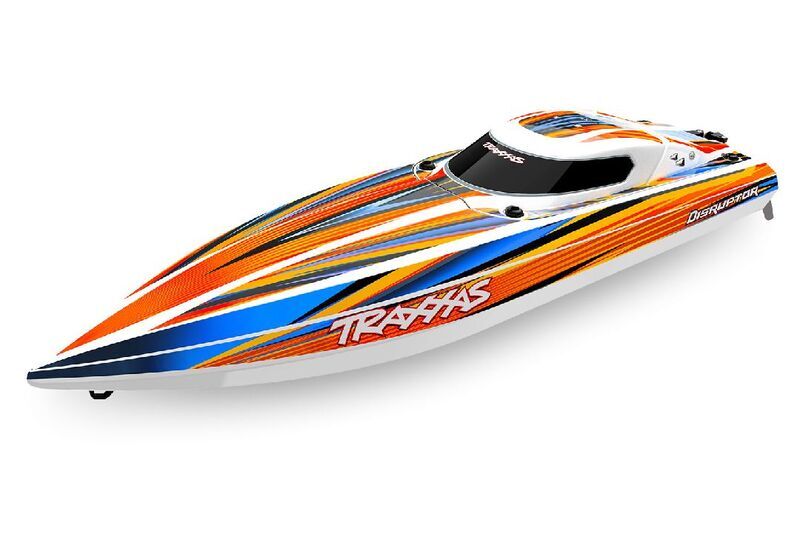 Traxxas Disruptor High-Performance Boat, 4S VXL - Orange