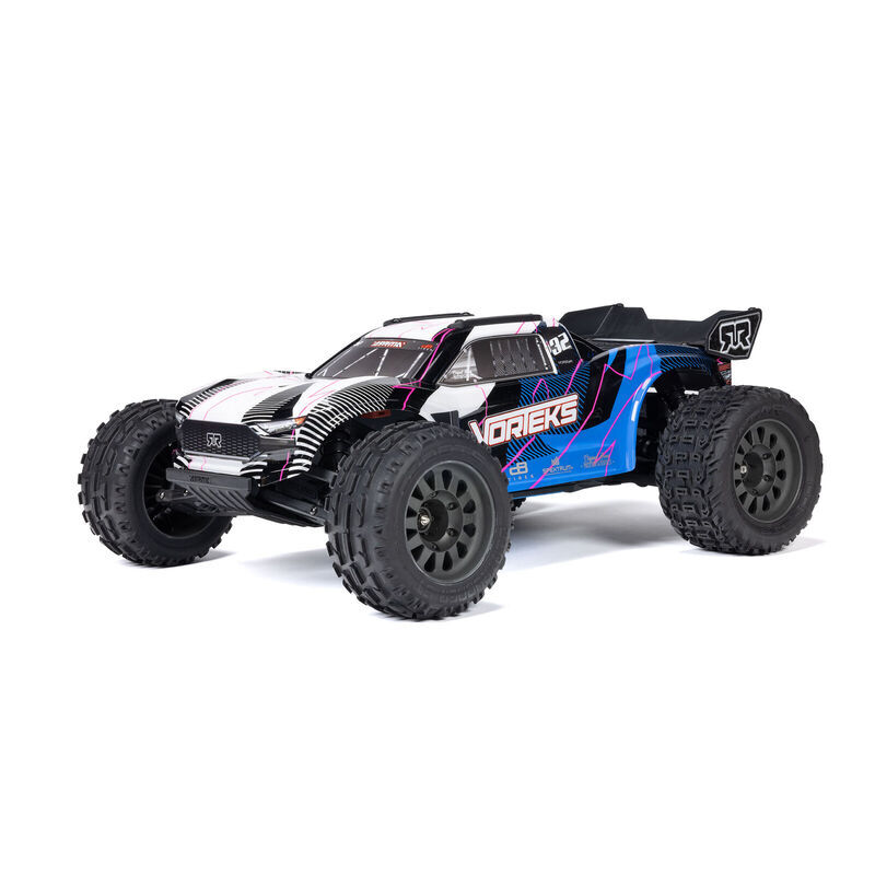 1/10 VORTEKS MEGA 550 2WD Stadium Truck RTR, Blue