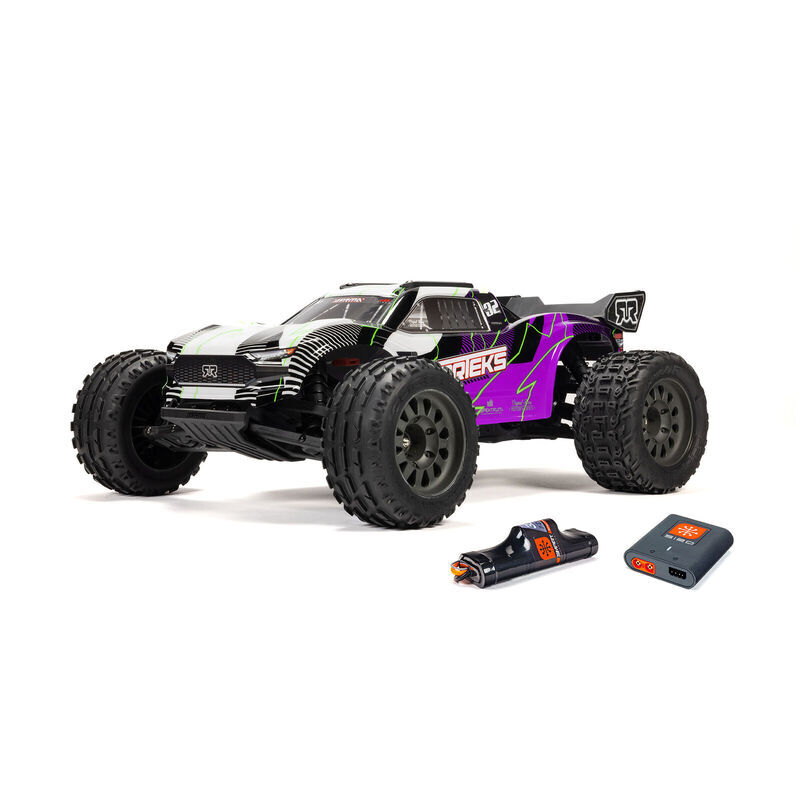 1/10 VORTEKS MEGA 550 2WD Stadium Truck RTR with Battery & Charger, Purple