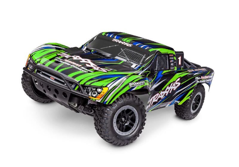 Traxxas 1/10 Slash 2WD, BL-2s HD Brushless - Green