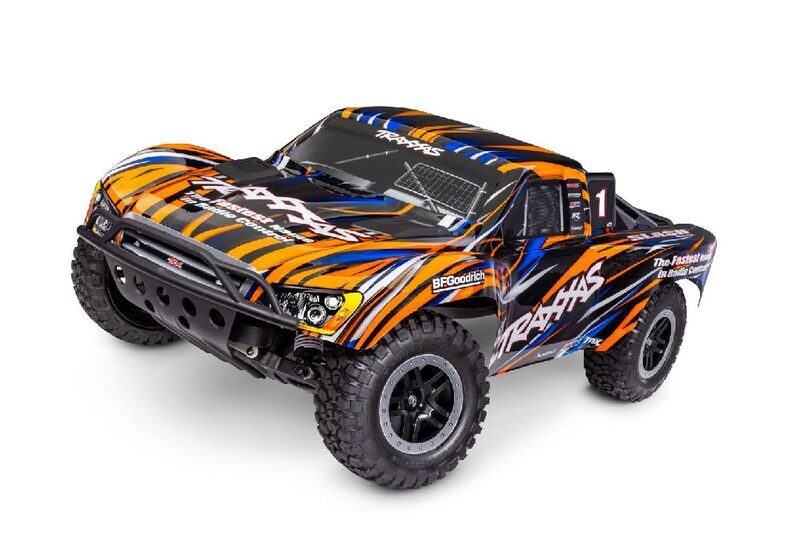 Traxxas 1/10 Slash 2WD, BL-2s HD Brushless - Orange