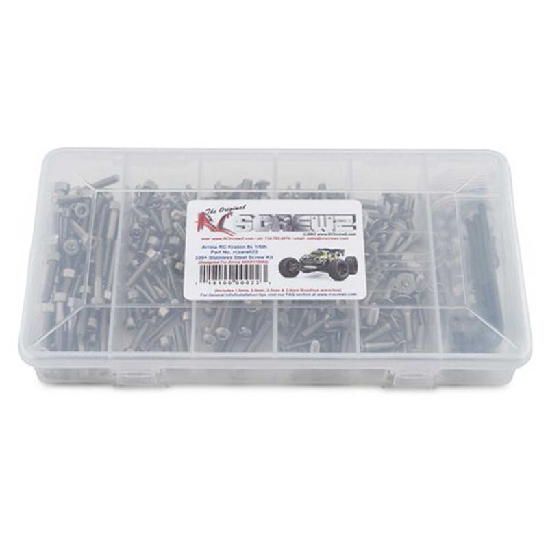 Arrma RC Kraton 8s 1/5th (#ARA110002) Stainless Steel Screw Kit