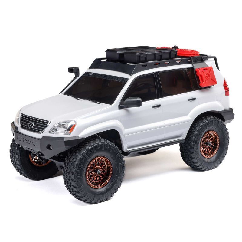 1/24 SCX24 Lexus GX 470 4X4 Rock Crawler RTR - White