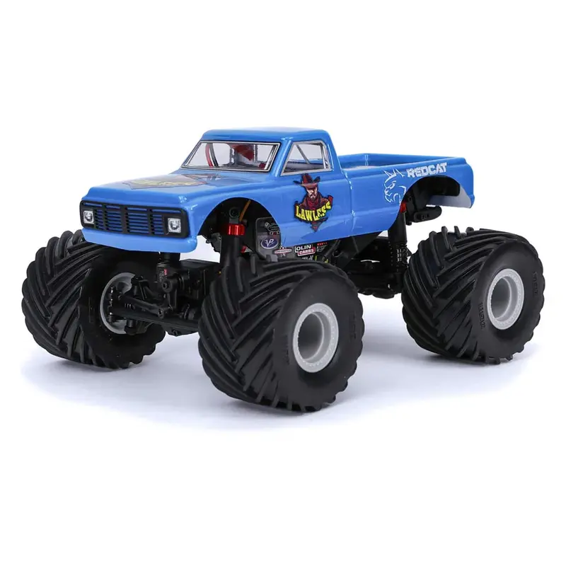 MT-18 / 1:18 Scale Brushed Monster Truck - Blue (Lawless Livery)