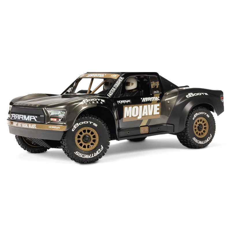 MOJAVE GROM 223S BLX Brushless 4X4 Small Scale Desert Truck RTR with DSC - Black