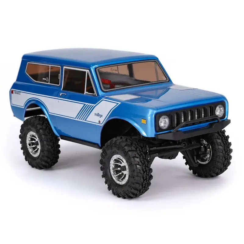 Redcat Ascent-18 International Scout II - 1/18 Scale Brushed Electric Rock Crawler - Blue