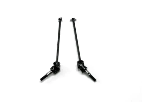 Steel Front/Rear Universal Driveshafts (2pcs)