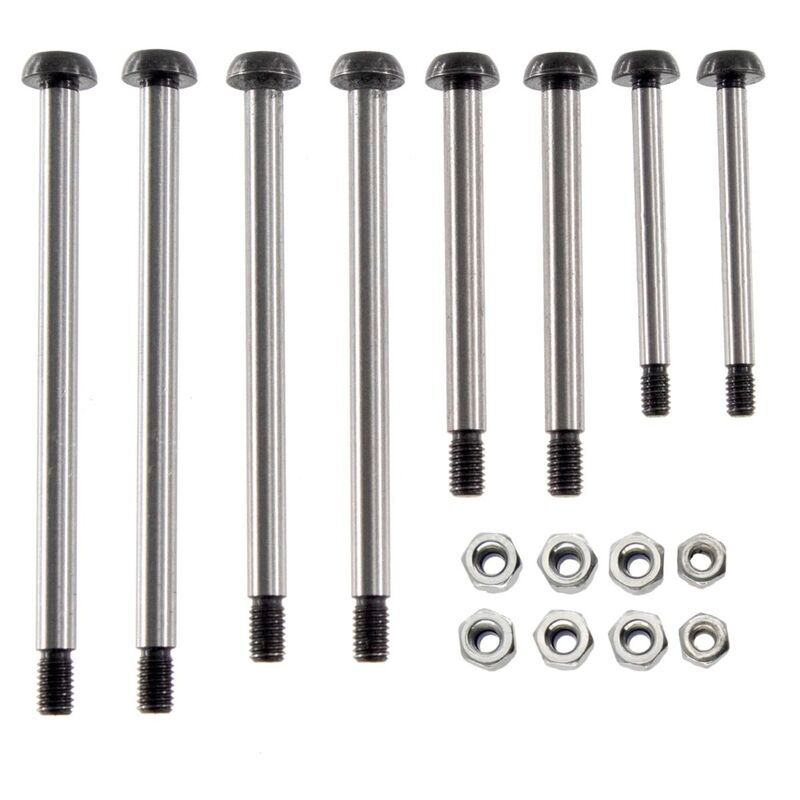 Steel Lock-Nut Style Hinge-Pin Kit, for Slash 2WD / Rustler / Stampede