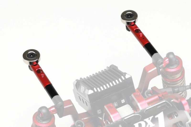 Yokomo – Rear Magnetic Mounts – Red