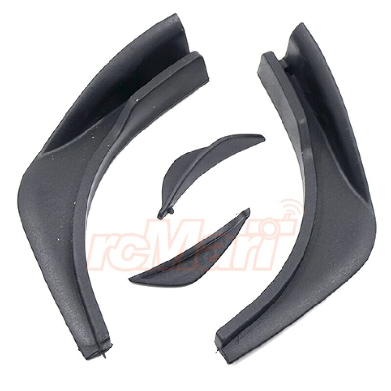 Slidelogy Soft Rubber Front Canard For 1/10 Drift