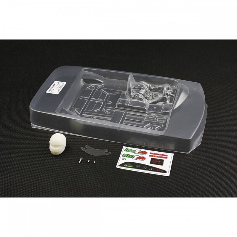 Mon-Tech Racing Clear Large Cockpit B Set For Rally Touring Car GT